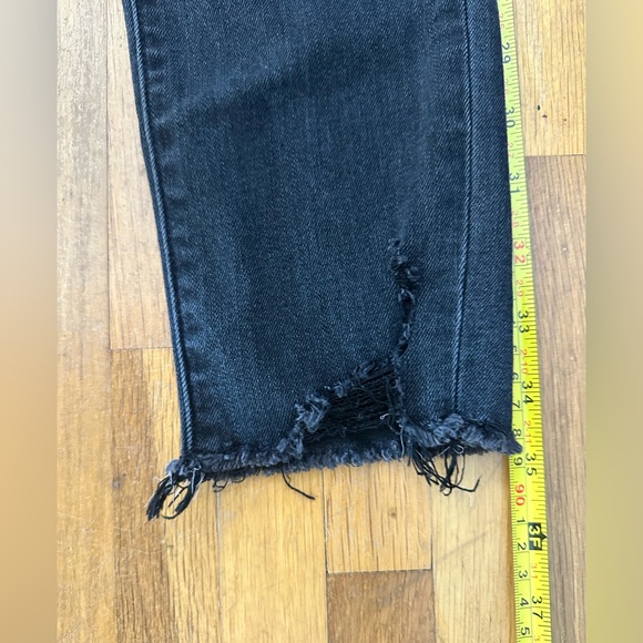Flying Monkey | Women’s black distressed skinny jeans - Picture 14 of 16